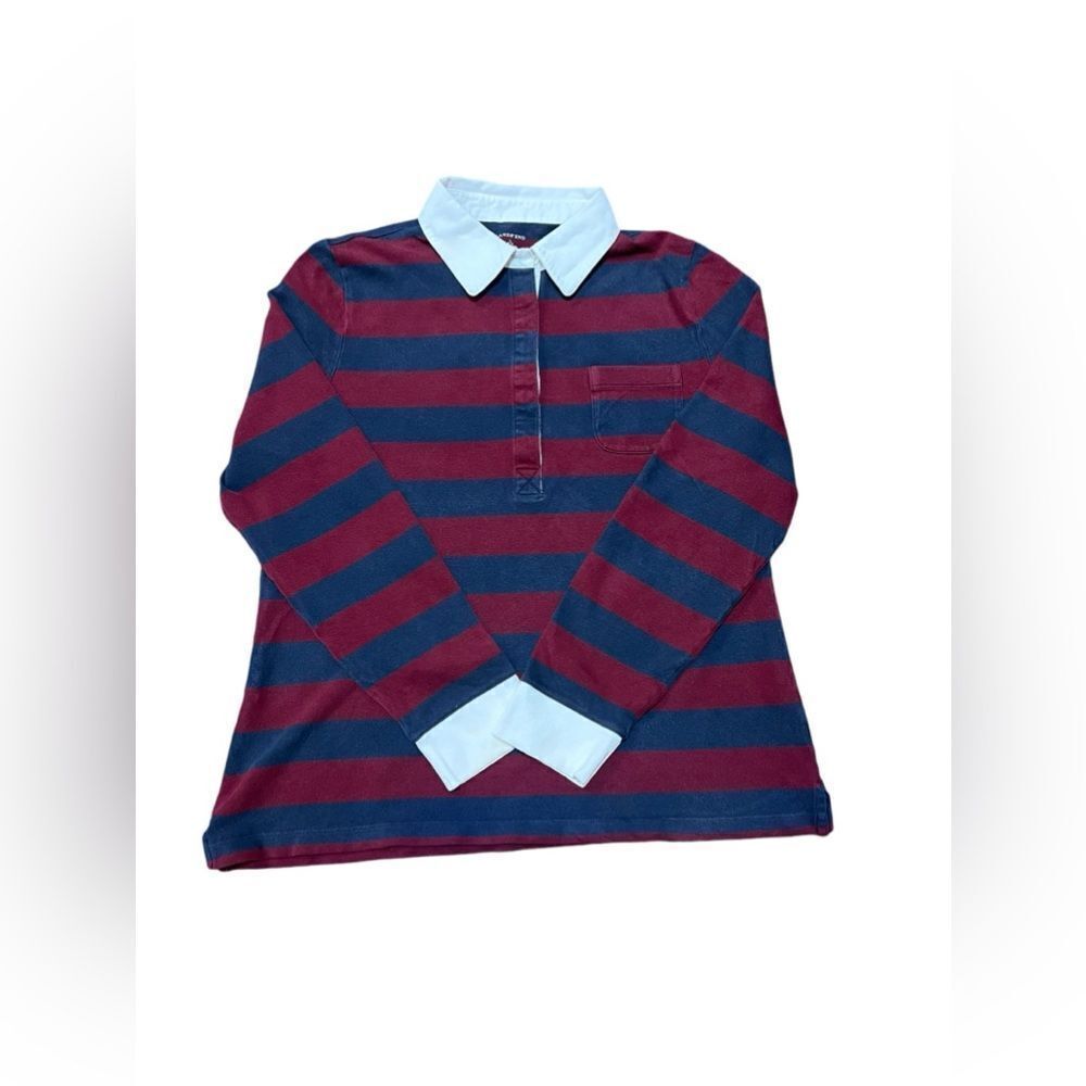 Land’s End Vintage Rugby Shirt Size Large (14-16)